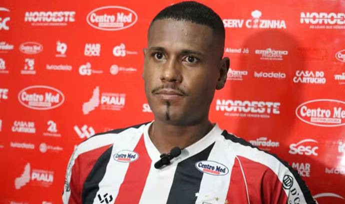 Zagueiro do River-PI diz ter sentido ‘certa soberda’ por parte do Bahia