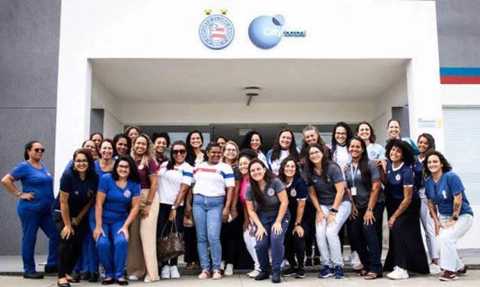 Funcionárias do Bahia participam de palestra no Dia Internacional da Mulher