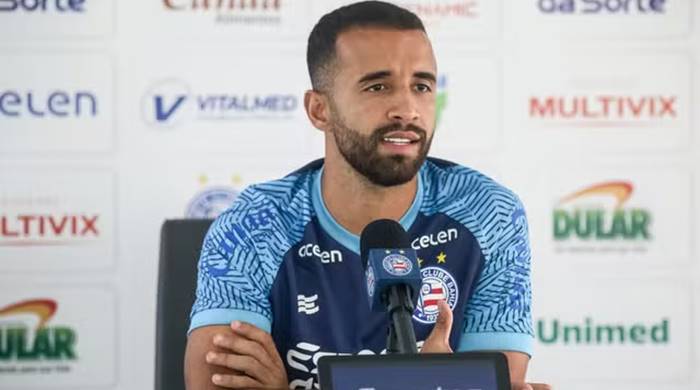 “Tenho totais condições de jogar 90 minutos”, afirma volante do Bahia