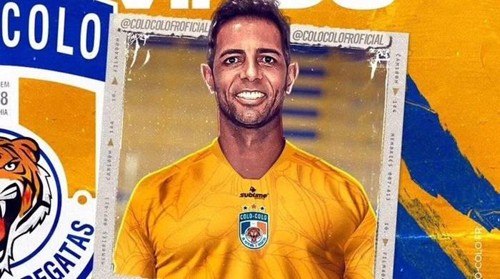 Colo-Colo anuncia a contratação do experiente goleiro Neto Rocha