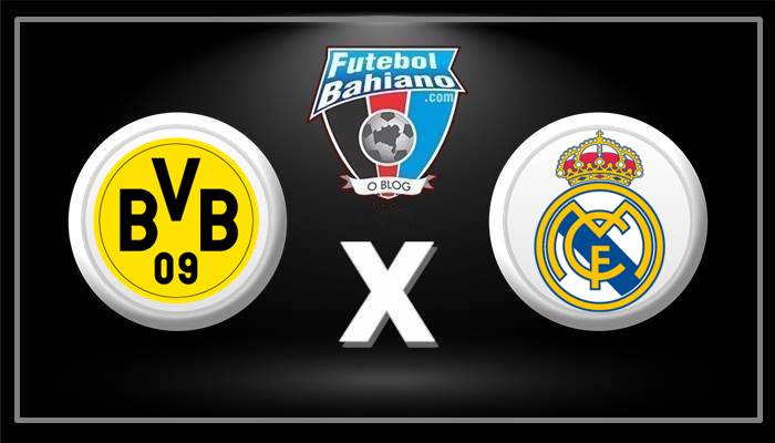 Onde assistir Borussia x Real Madrid AO VIVO pela Liga dos Campeões