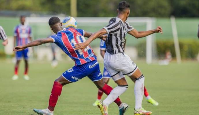 Bahia leva virada do Ceará e tem embalo freado no Brasileiro Sub-20