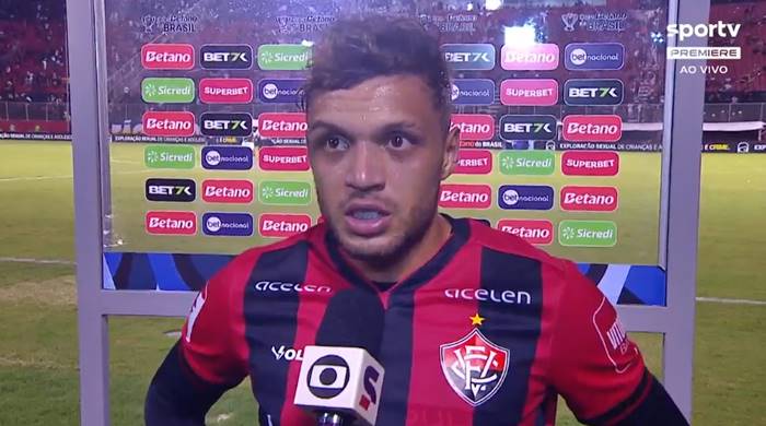 Meia lamenta eliminação do Vitória e vira a chave: ‘Foco principal é o Brasileiro’