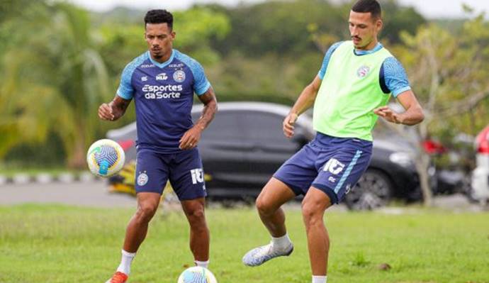 Bahia realiza penúltimo treino antes do duelo contra o Bragantino