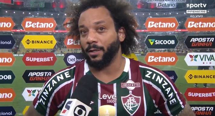 Marcelo lamenta situação do Fluminense e pede paciência à torcida