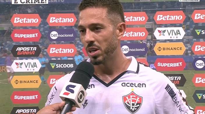 Meia do Vitória valoriza empate com o Cuiabá: ‘Fizemos um grande jogo’