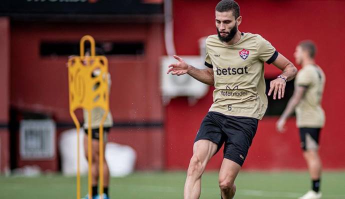 Vitória fecha preparação para duelo contra o Inter no Barradão