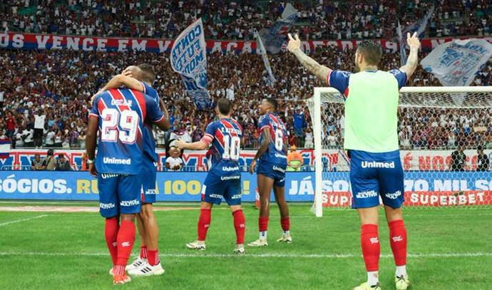 Bahia chega a 20 jogos sem perder em casa e segue como melhor mandante da Série A