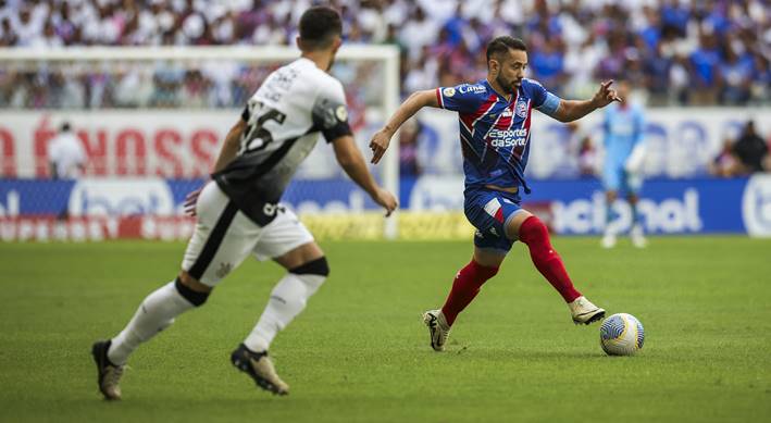 Bahia joga mal, perde para o Corinthians e volta a decepcionar seu torcedor