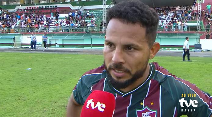 Atacante do Flu de Feira lamenta perda do acesso: ‘Sentimento de tristeza’