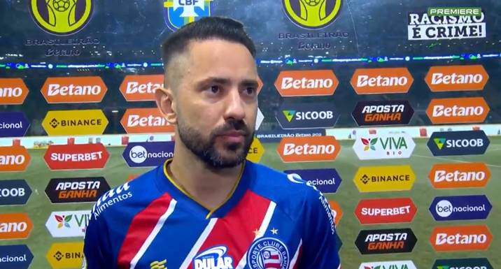 Meia vê bom jogo do Bahia e lamenta ‘detalhes’ em derrota para o Palmeiras