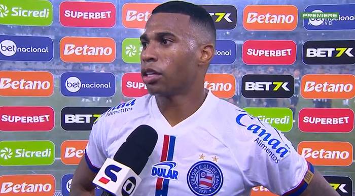Jean Lucas celebra empate com o Botafogo e elogia atuação do Bahia: ‘Voltamos a jogar futebol’