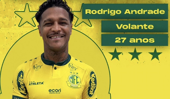 Volante afastado pelo Vitória também é anunciado pelo Mirassol