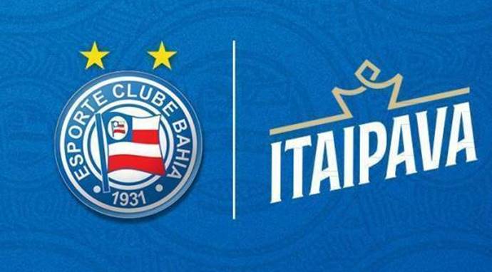 Bahia anuncia Itaipava e TNT Sport como novos patrocinadores