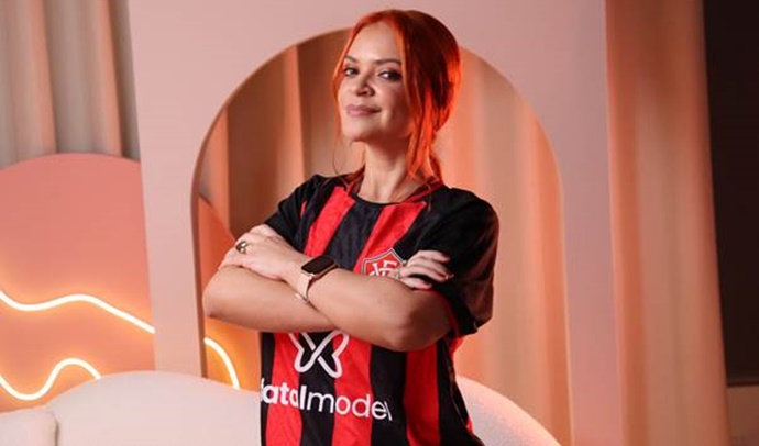 Patrocinadora do Vitória, Fatal Model marca presença na Confut Sudamericana