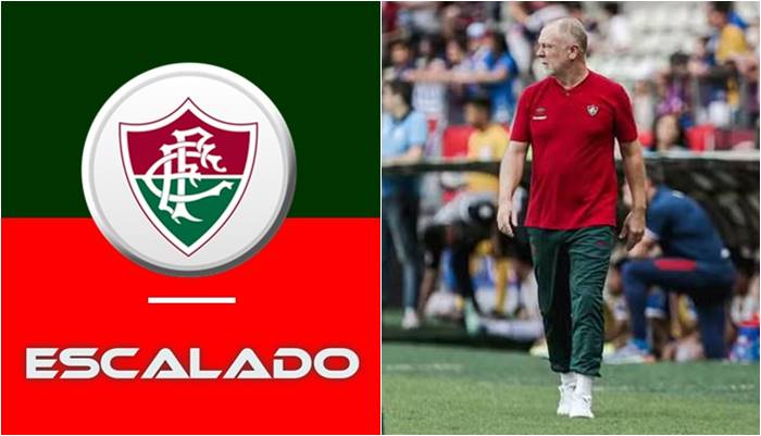 Fluminense escalado para duelo contra o Bahia pelo Brasileirão