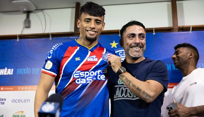 Lucho fala sobre fanatismo do tio pelo Bahia: “É muito torcedor”