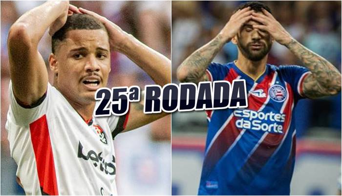 Bahia deixa o G6 e Vitória afunda no Z4; Veja classificação da Série A
