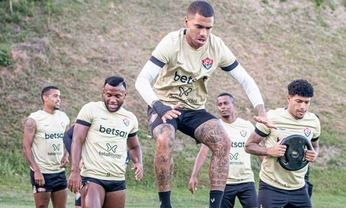 Vitória intensifica preparação para partida contra o Juventude