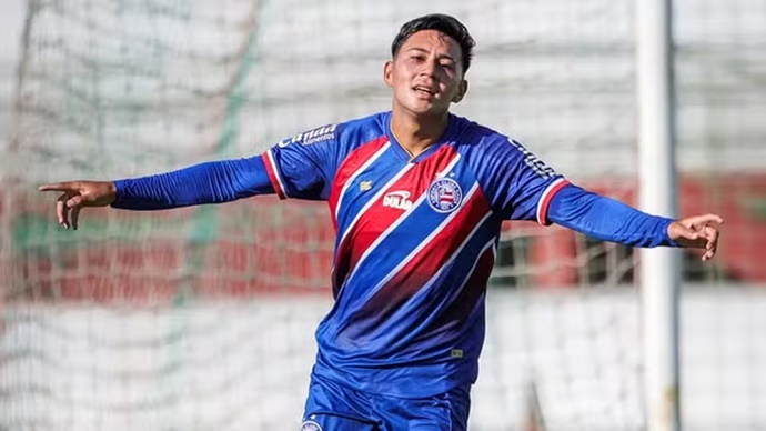 Bahia atropela o Tiradentes-PI e avança na Copa do Brasil Sub-20