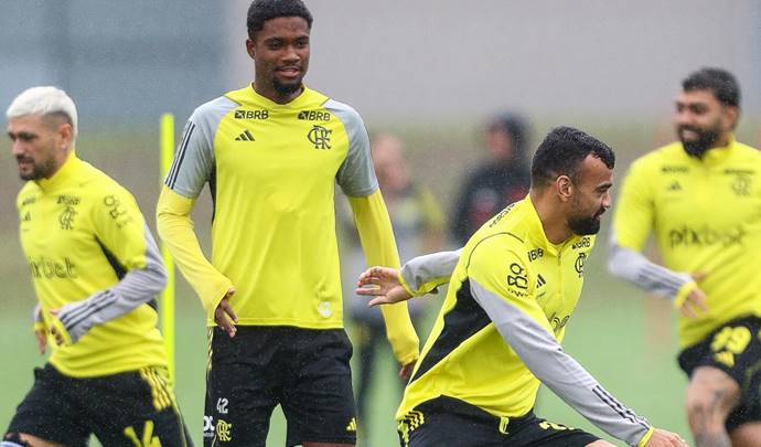 Confira a provável escalação do Flamengo para enfrentar o Bahia