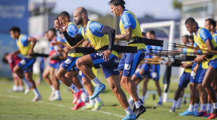 Bahia se reapresenta e inicia preparação para enfrentar o Flamengo