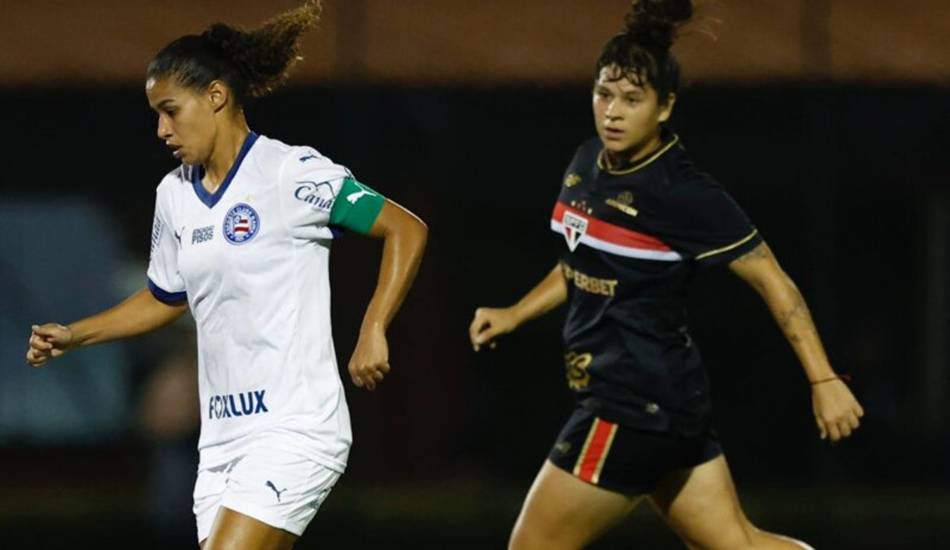 Bahia perde para o São Paulo e segue sem vencer no Brasileiro Feminino