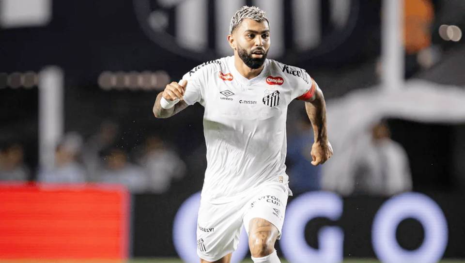 Gabigol fora! Santos perde dois titulares para enfrentar o Bahia