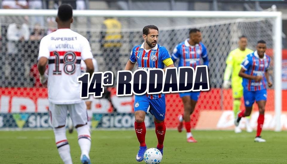 Bahia segue fora do G-5; Vitória ganha 4 posições; veja classificação