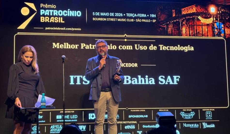 Bahia vence duas categorias no Prêmio Patrocínio Brasil