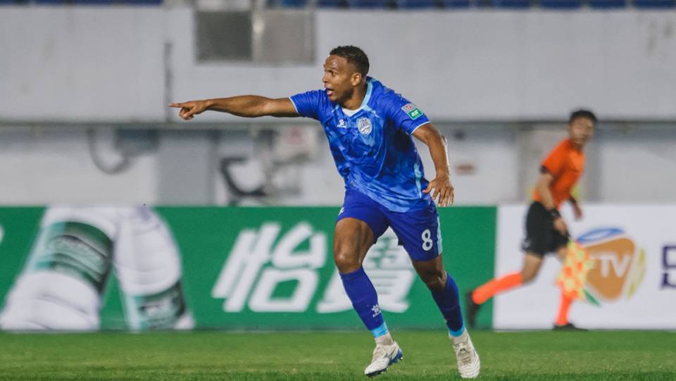 Com alta média de gols marcados, ex-Vitória comemora boa fase no futebol chinês