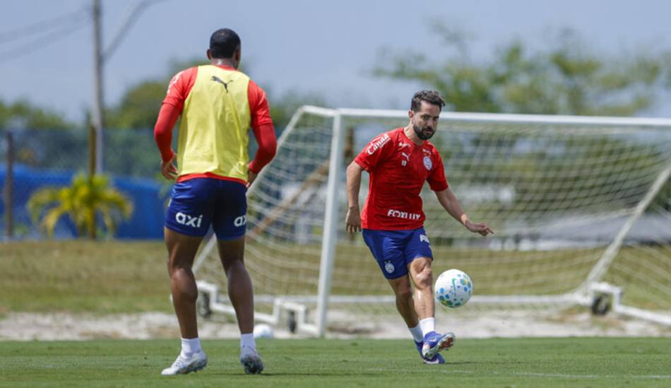 Bahia se reapresenta de olho no Bragantino; Everton Ribeiro treina parcialmente